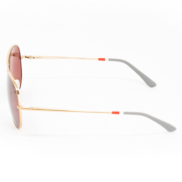 Orlebar Brown x Linda Farrow Rose Gold Sunglasses
