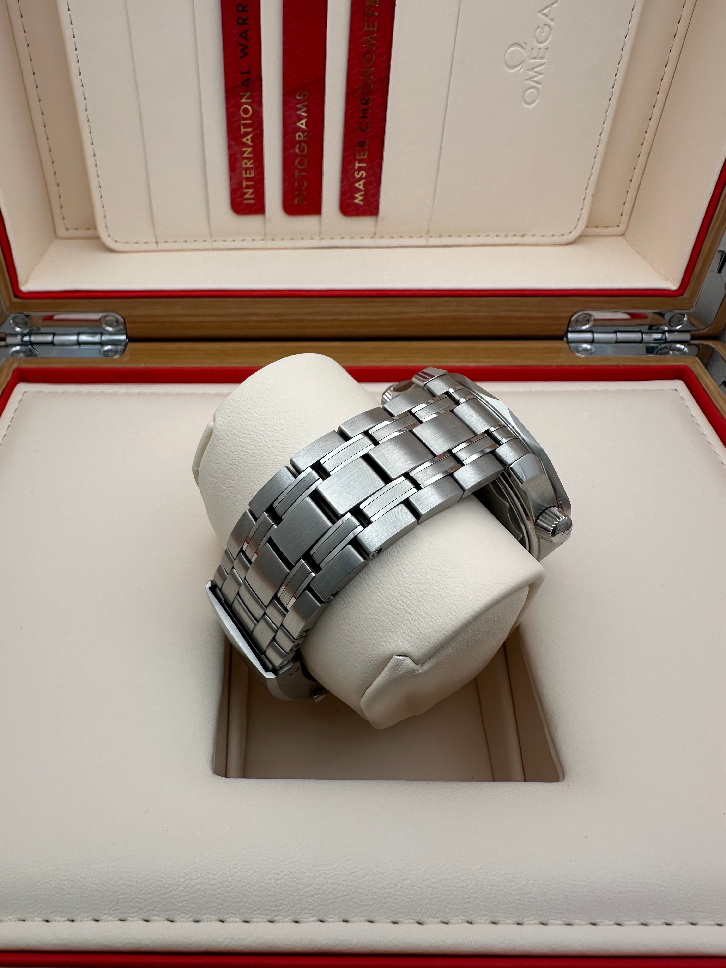 Omega Seamaster Diver 300M Co-Axial Master Chronometer Watch - 42 mm Steel Case - Green Ceramic Dial - 210.30.42.20.10.001