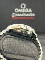 Omega Speedmaster Moon Professional Co-Axial Master Chronometer Chronograph  - 42 mm Steel Case - Reverse Panda Black Dial White Sub Dials - 310.30.42.50.01.004
