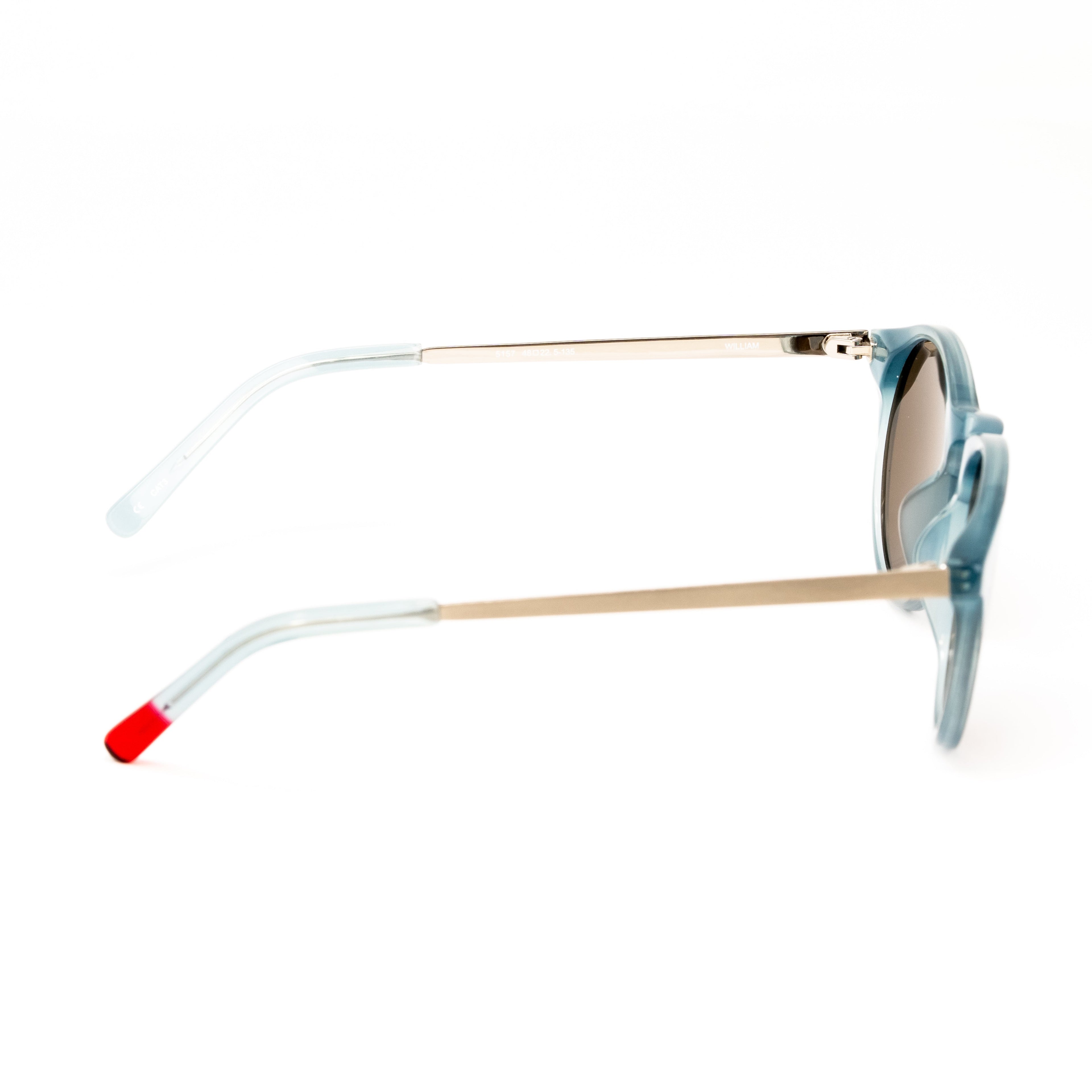 Oliver Spencer x Linda Farrow Blue Sunglasses