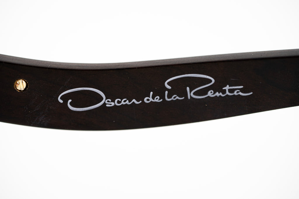 Oscar De La Renta Ladies Eyeglasses Cat Eye Ruby and Grey