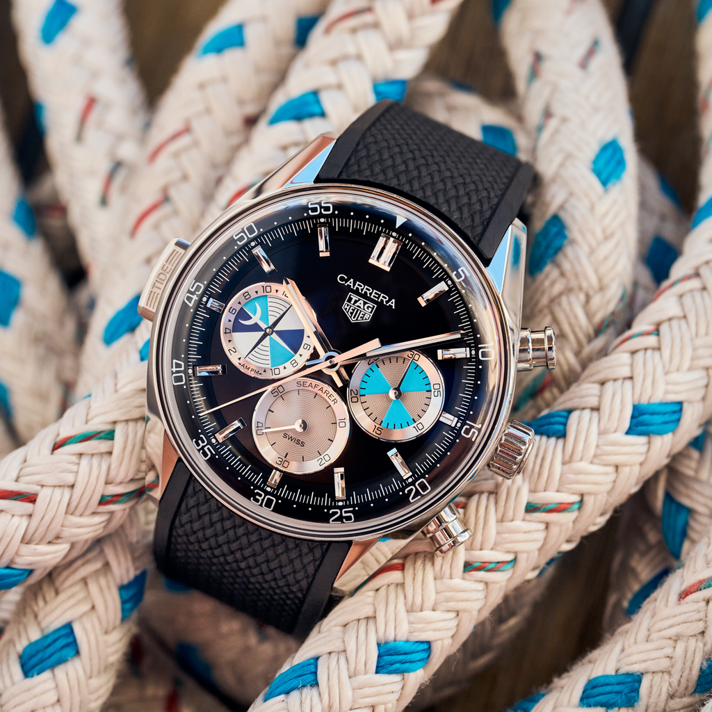 TAG Heuer Carrera Chronograph Seafarer × Hodinkee
