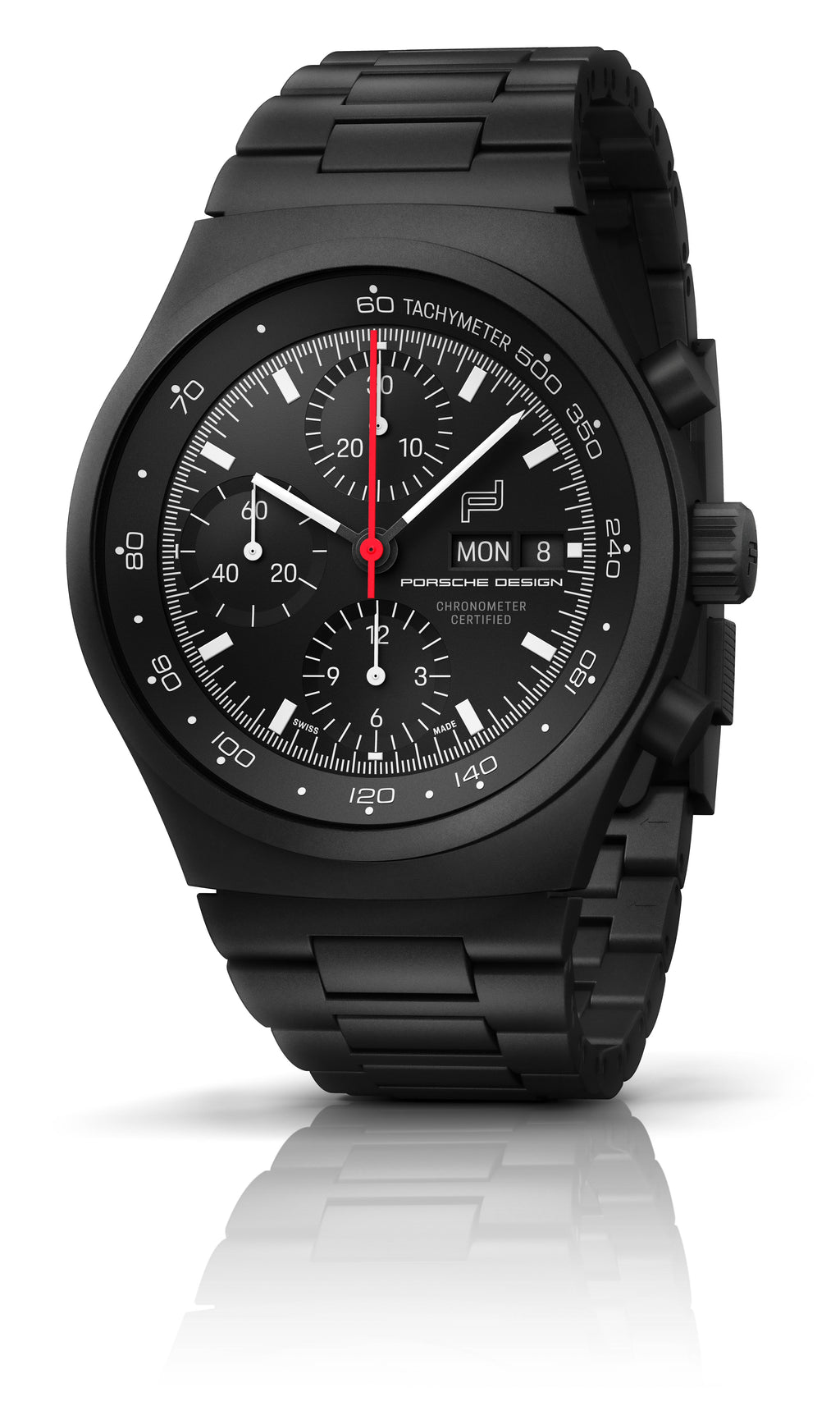 Chronograph 1 All Black Numbered Edition | 40mm, Titanium, Black Dial