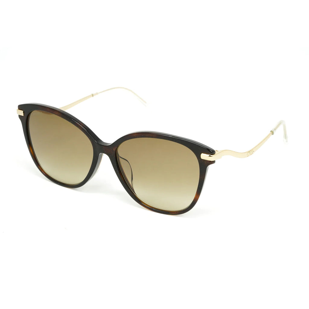 Jimmy Choo Women's Sunglasses Classic Square Tortoise/Gold