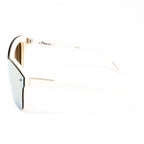 Phillip Lim x Linda Farrow White Sunglasses