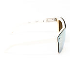Phillip Lim x Linda Farrow White Sunglasses