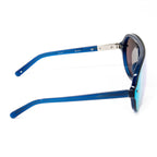 Phillip Lim x Linda Farrow Blue Sunglasses