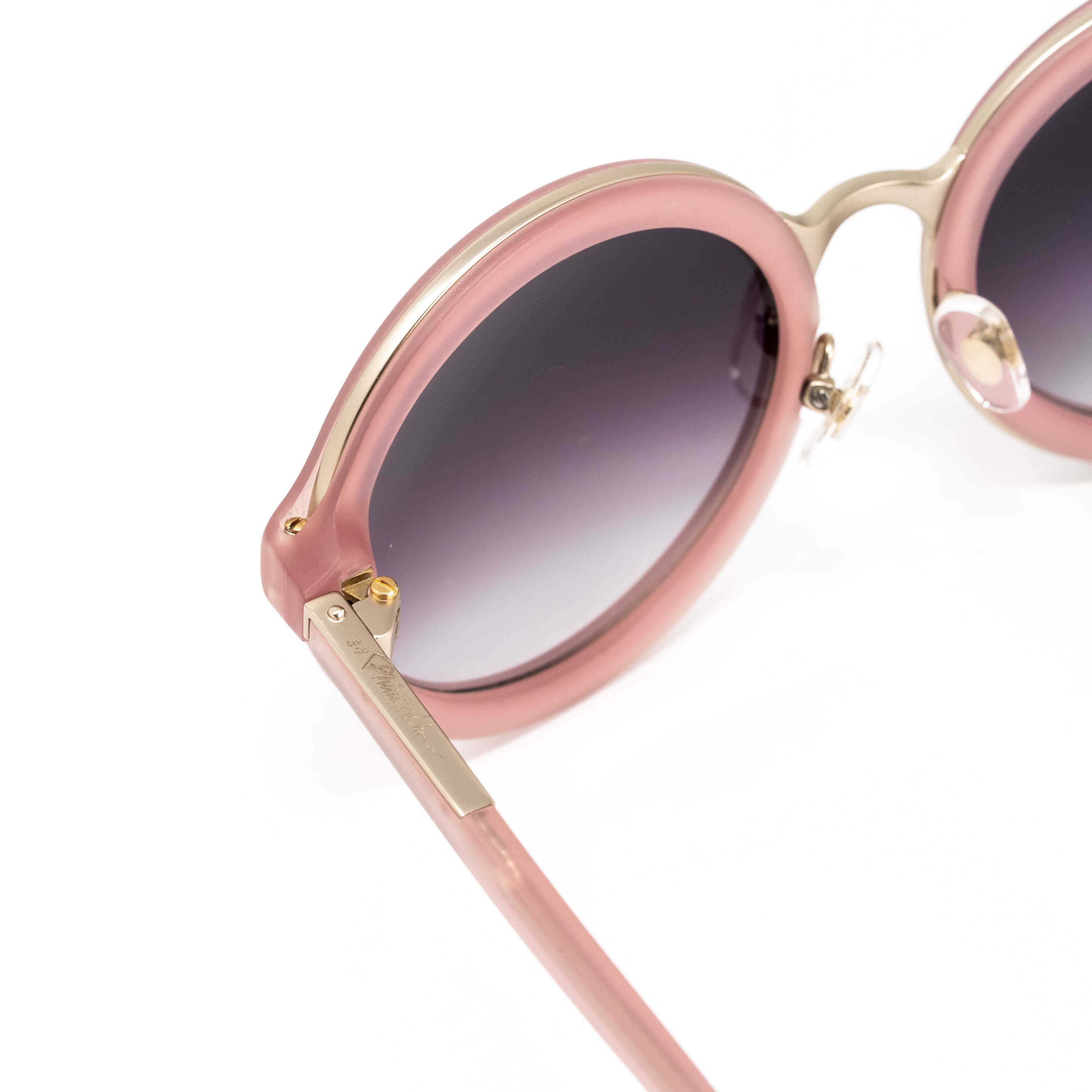 Phillip Lim x Linda Farrow Pink Sunglasses