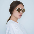 Phillip Lim x Linda Farrow Yellow Sunglasses