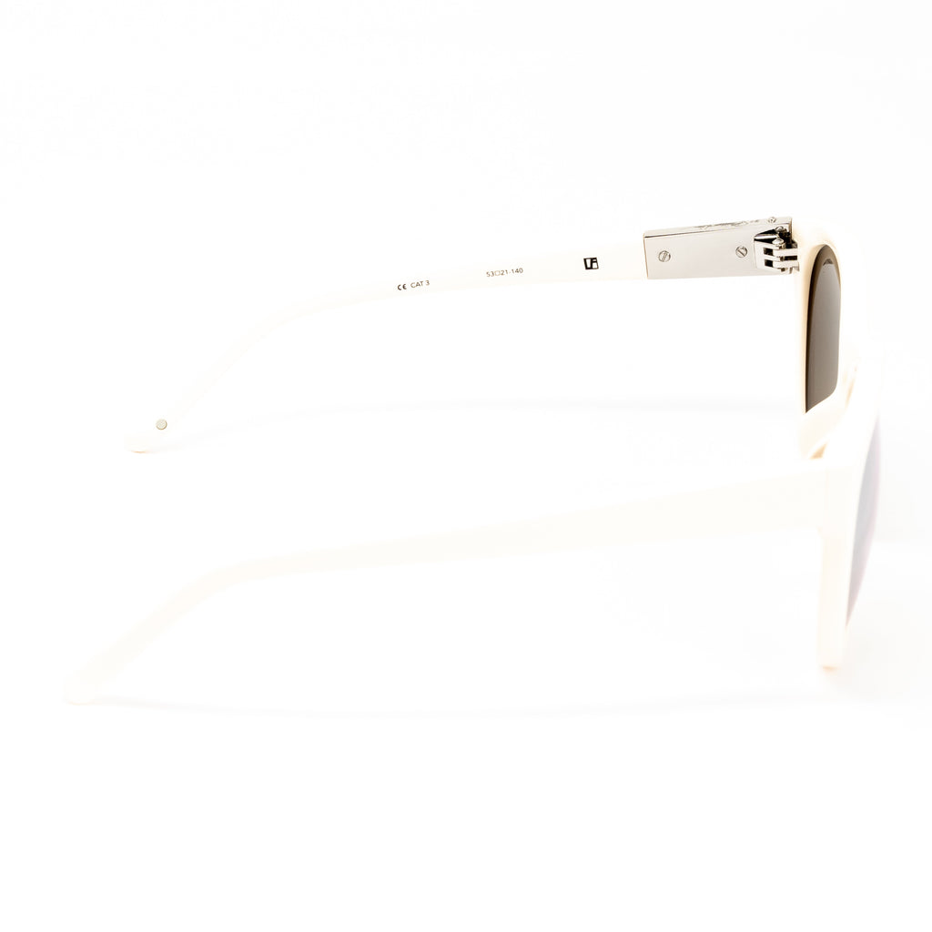 Phillip Lim x Linda Farrow Cream Sunglasses
