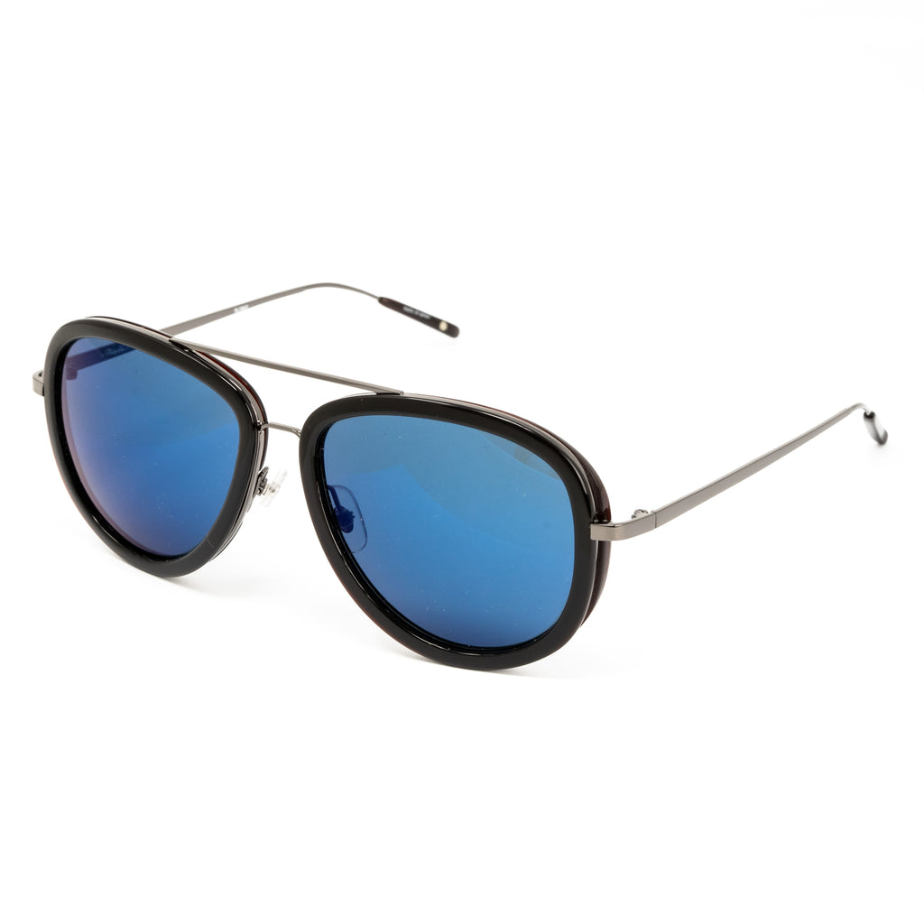 Phillip Lim x Linda Farrow Black Sunglasses