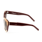 Phillip Lim x Linda Farrow Brown Sunglasses