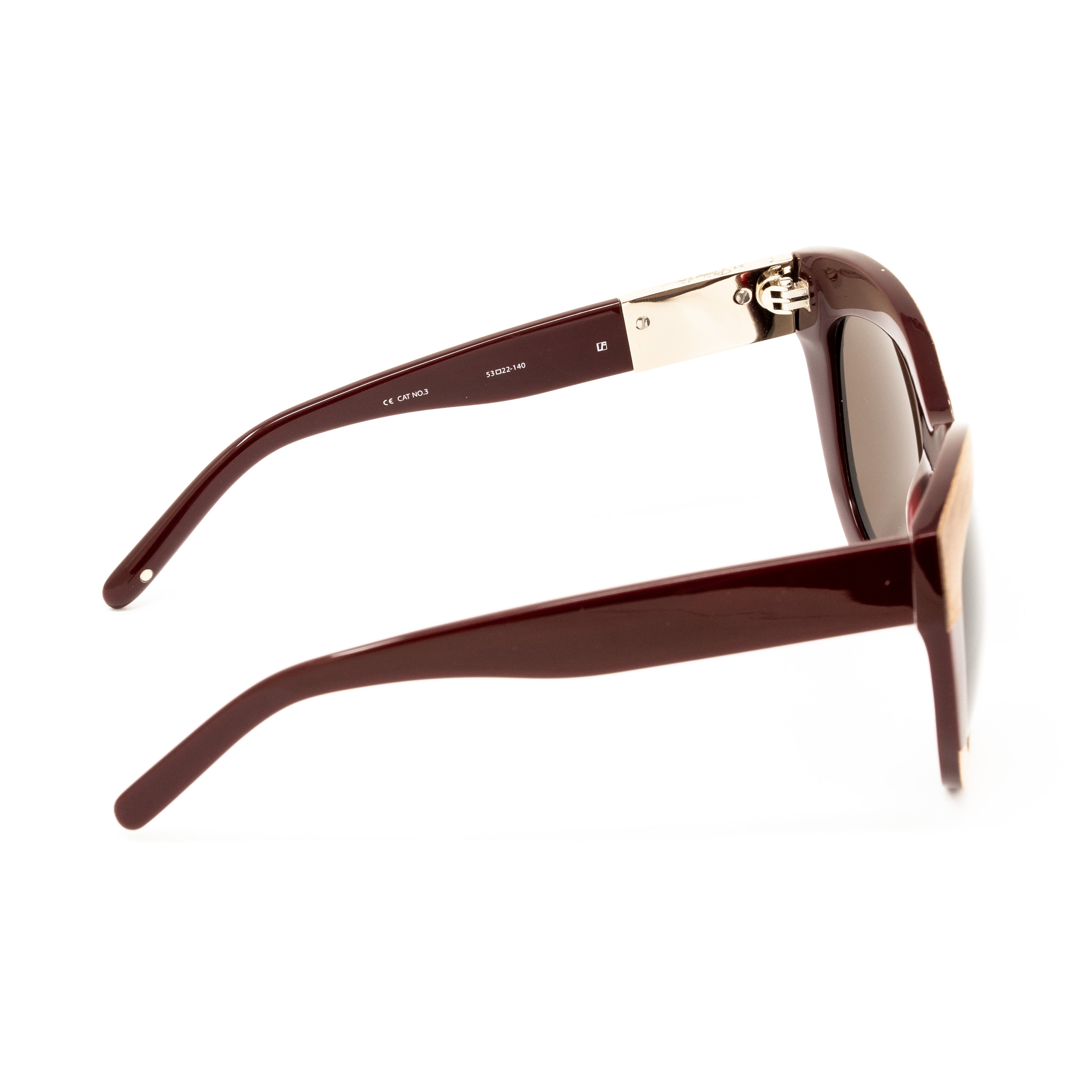 Phillip Lim x Linda Farrow Brown Sunglasses
