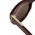 Phillip Lim x Linda Farrow Brown Sunglasses