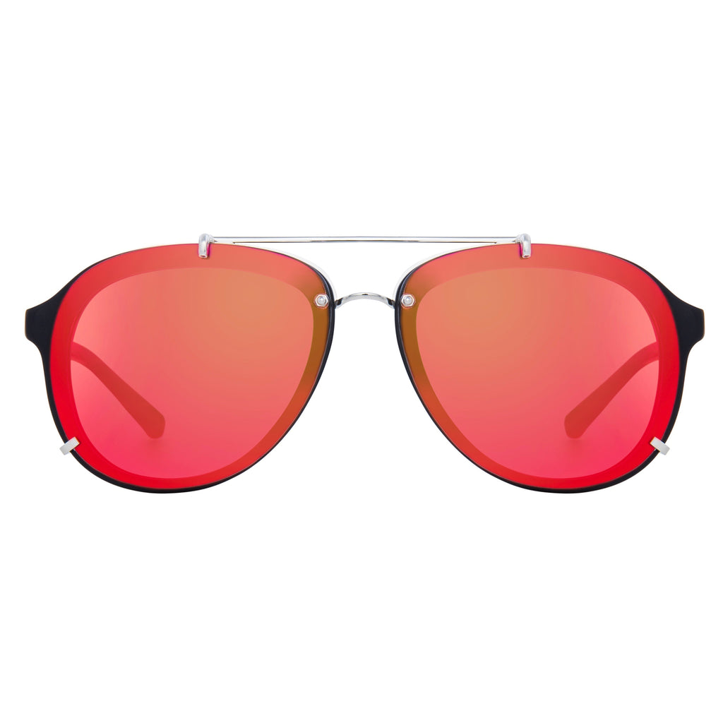 Phillip Lim x Linda Farrow Orange Mirror Sunglasses