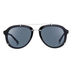 Phillip Lim x Linda Farrow Black Sunglasses