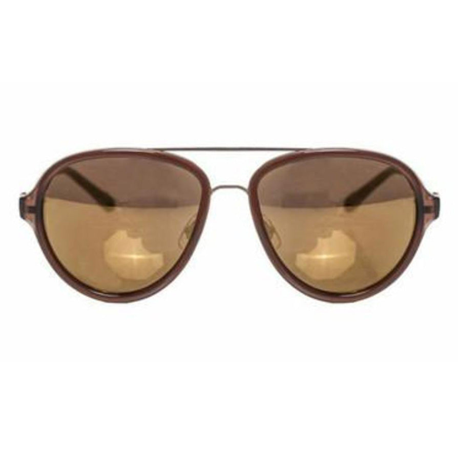 Phillip Lim x Linda Farrow Brown Sunglasses