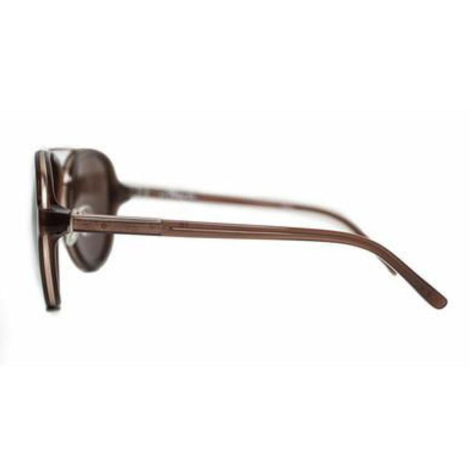 Phillip Lim x Linda Farrow Brown Sunglasses