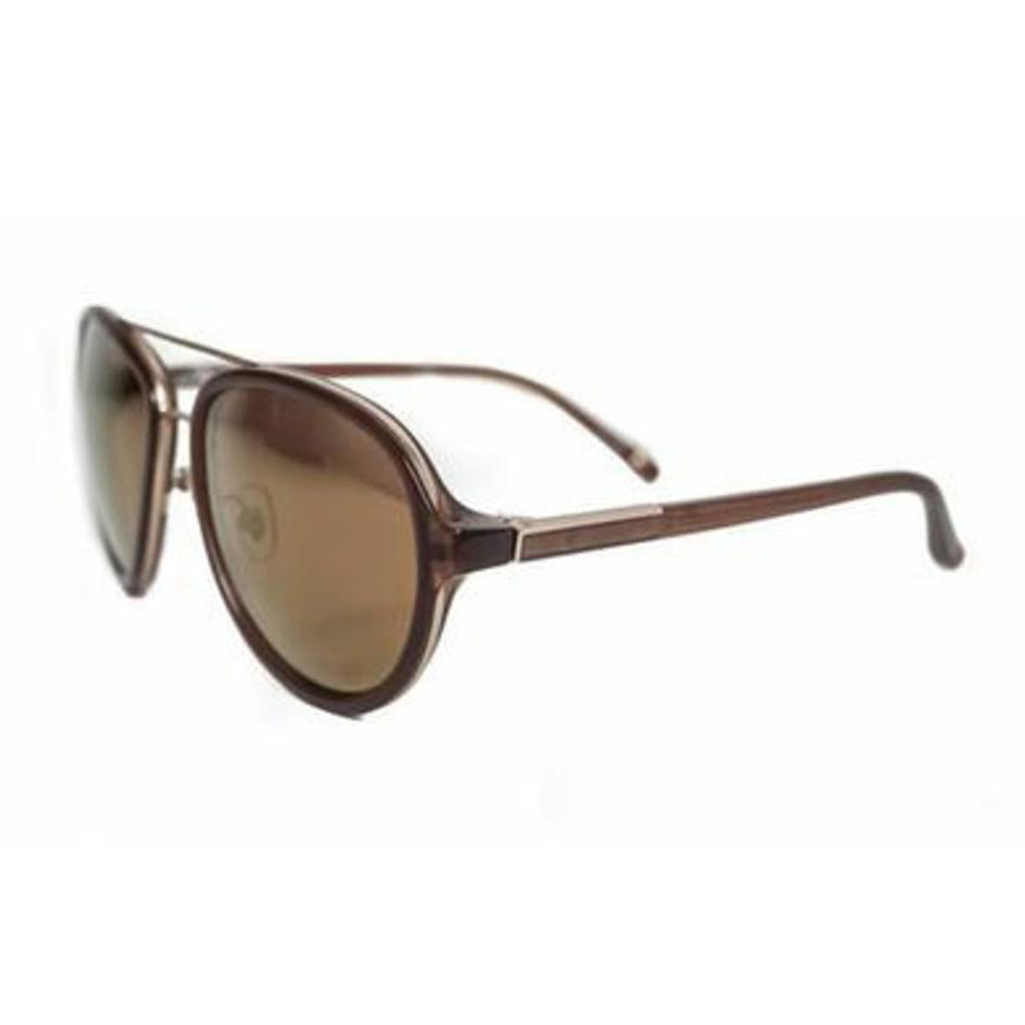 Phillip Lim x Linda Farrow Brown Sunglasses