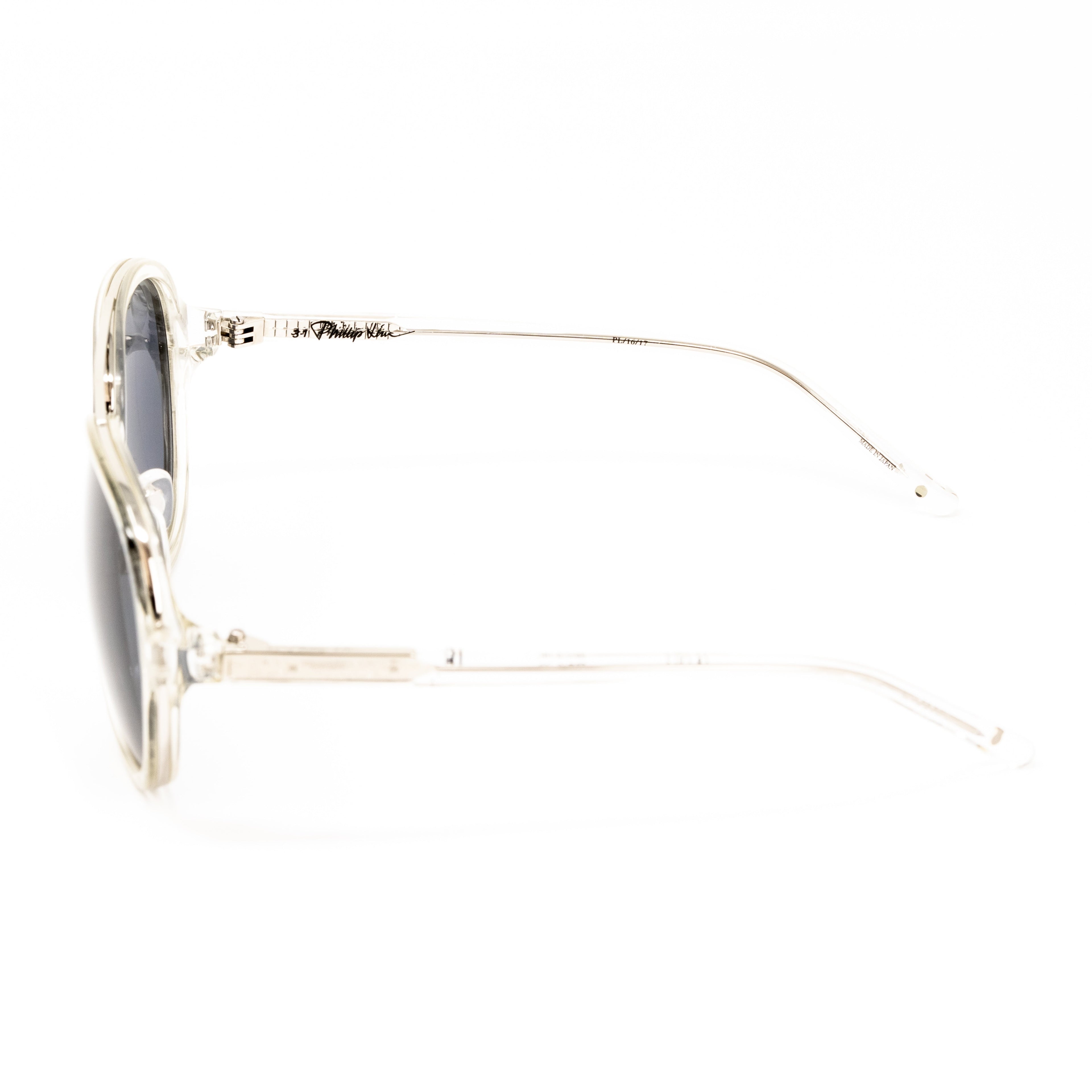 Phillip Lim x Linda Farrow Clear Sunglasses