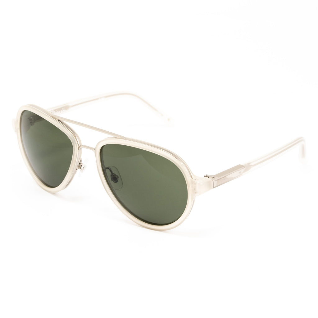 Phillip Lim x Linda Farrow Green Sunglasses