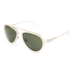 Phillip Lim x Linda Farrow Green Sunglasses