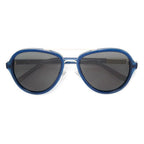 Phillip Lim x Linda Farrow Grey Blue Sunglasses