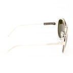 Phillip Lim x Linda Farrow Green Sunglasses