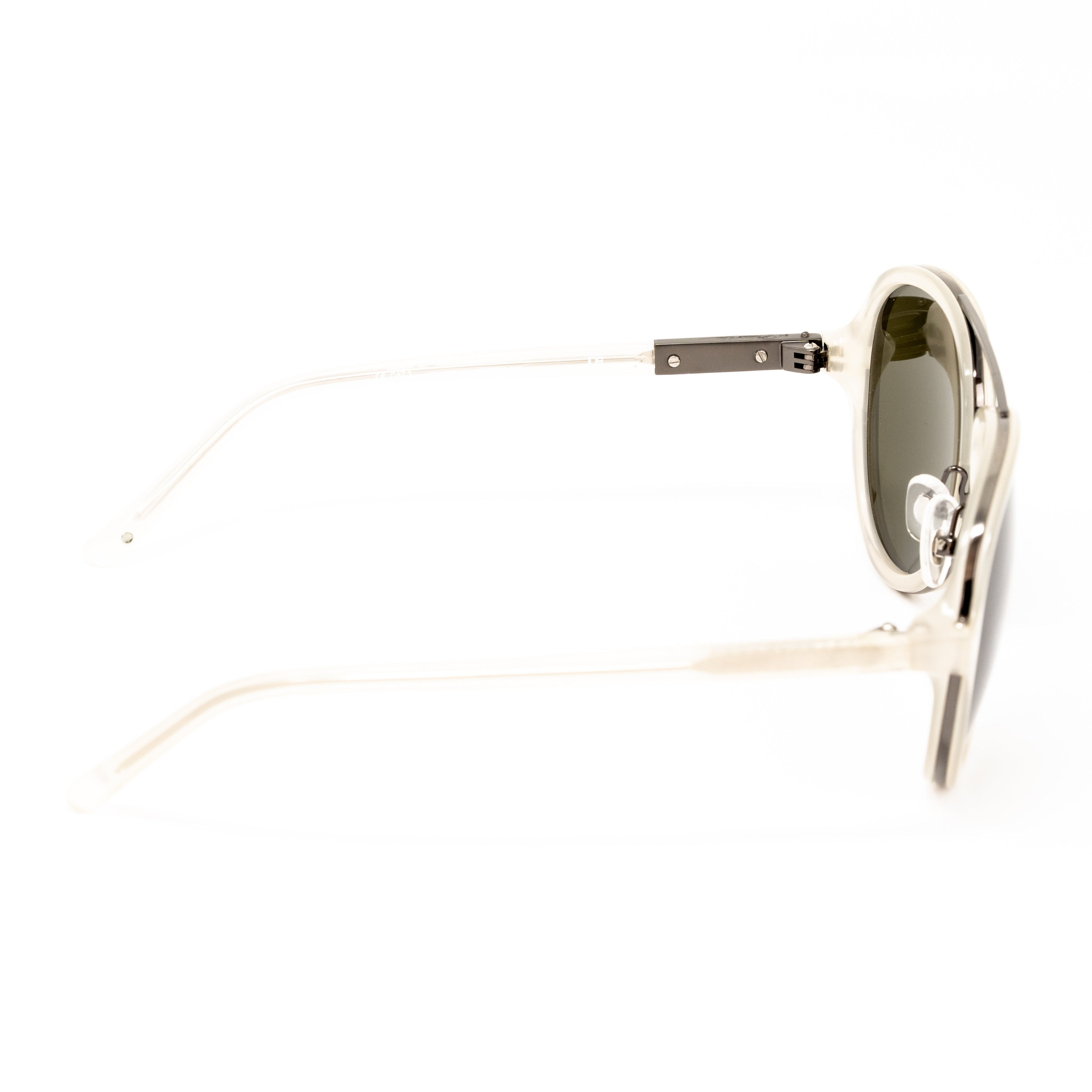 Phillip Lim x Linda Farrow Green Sunglasses