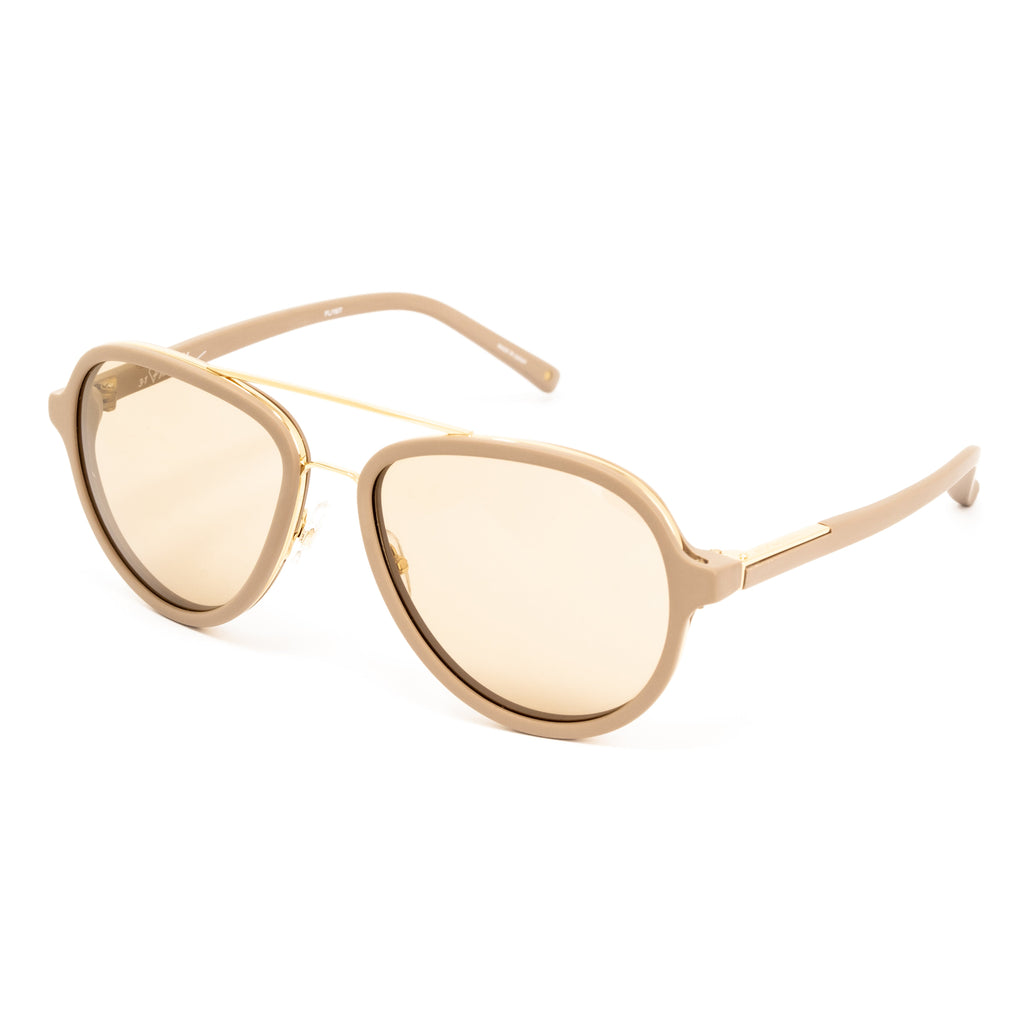 Phillip Lim x Linda Farrow Beige Sunglasses