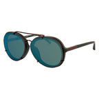 Phillip Lim x Linda Farrow Green Sunglasses