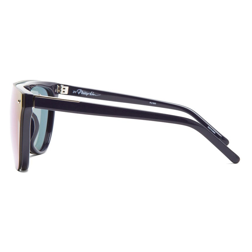 Phillip Lim x Linda Farrow Blue Sunglasses