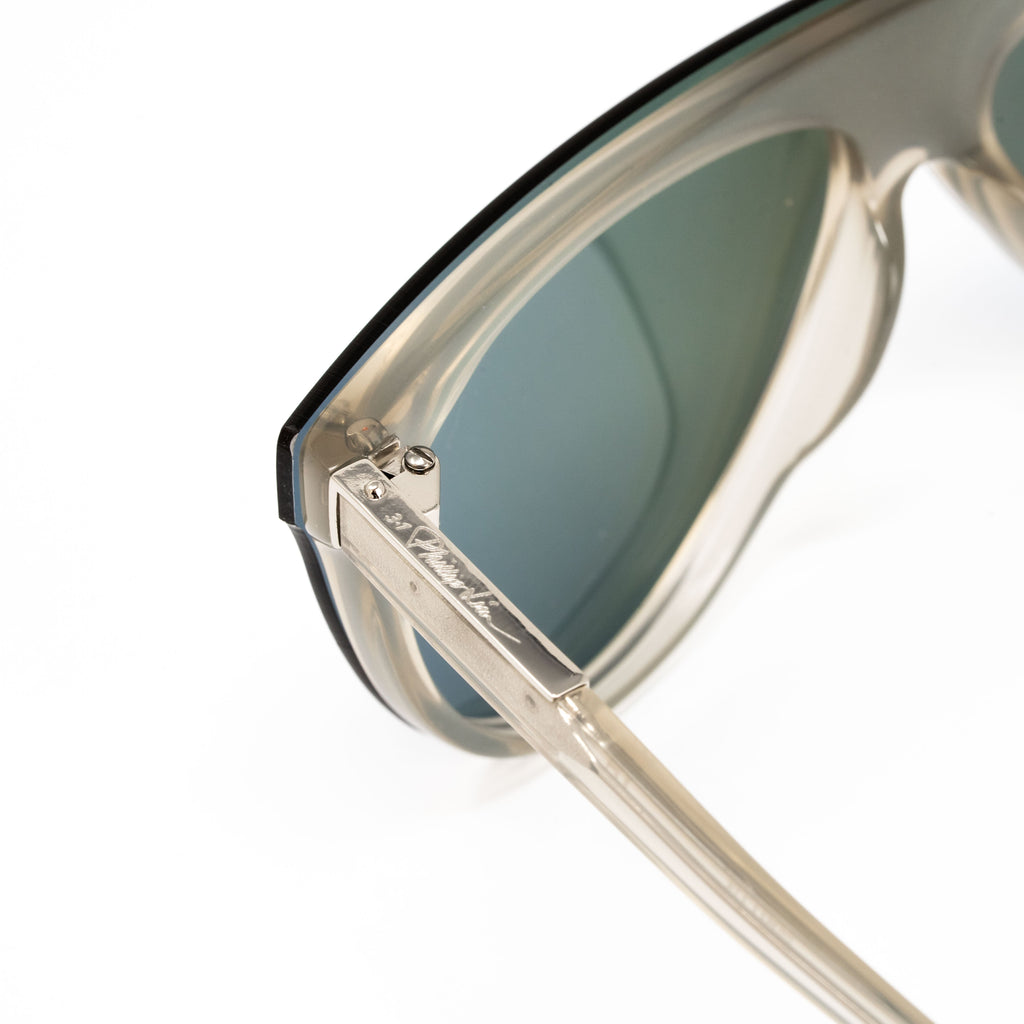 Phillip Lim x Linda Farrow Blue Sunglasses