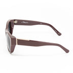 Phillip Lim x Linda Farrow Grey Brown Sunglasses