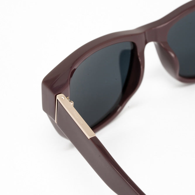 Phillip Lim x Linda Farrow Grey Brown Sunglasses