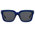 Phillip Lim x Linda Farrow Black Blue Sunglasses