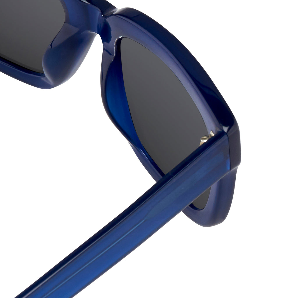 Phillip Lim x Linda Farrow Black Blue Sunglasses