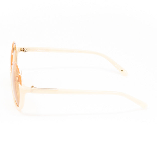 Phillip Lim x Linda Farrow Beige Sunglasses