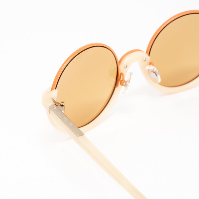 Phillip Lim x Linda Farrow Beige Sunglasses