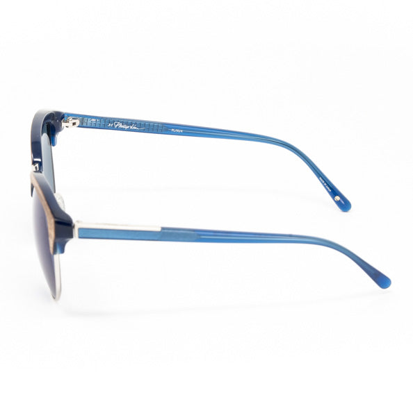 Phillip Lim x Linda Farrow Blue Sunglasses