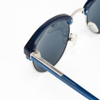 Phillip Lim x Linda Farrow Blue Sunglasses