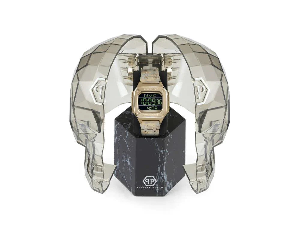 Philipp Plein Watch Hyper Shock Gold Camo