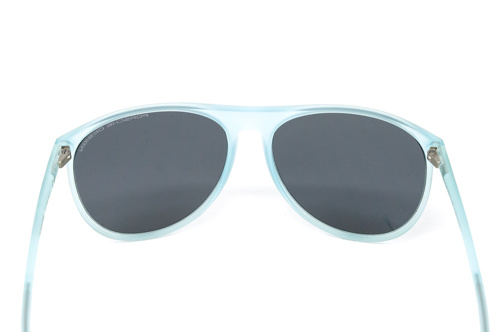 Porsche Design Unisex Sunglasses Pilot Grey Mirror Lenses  P8596 D