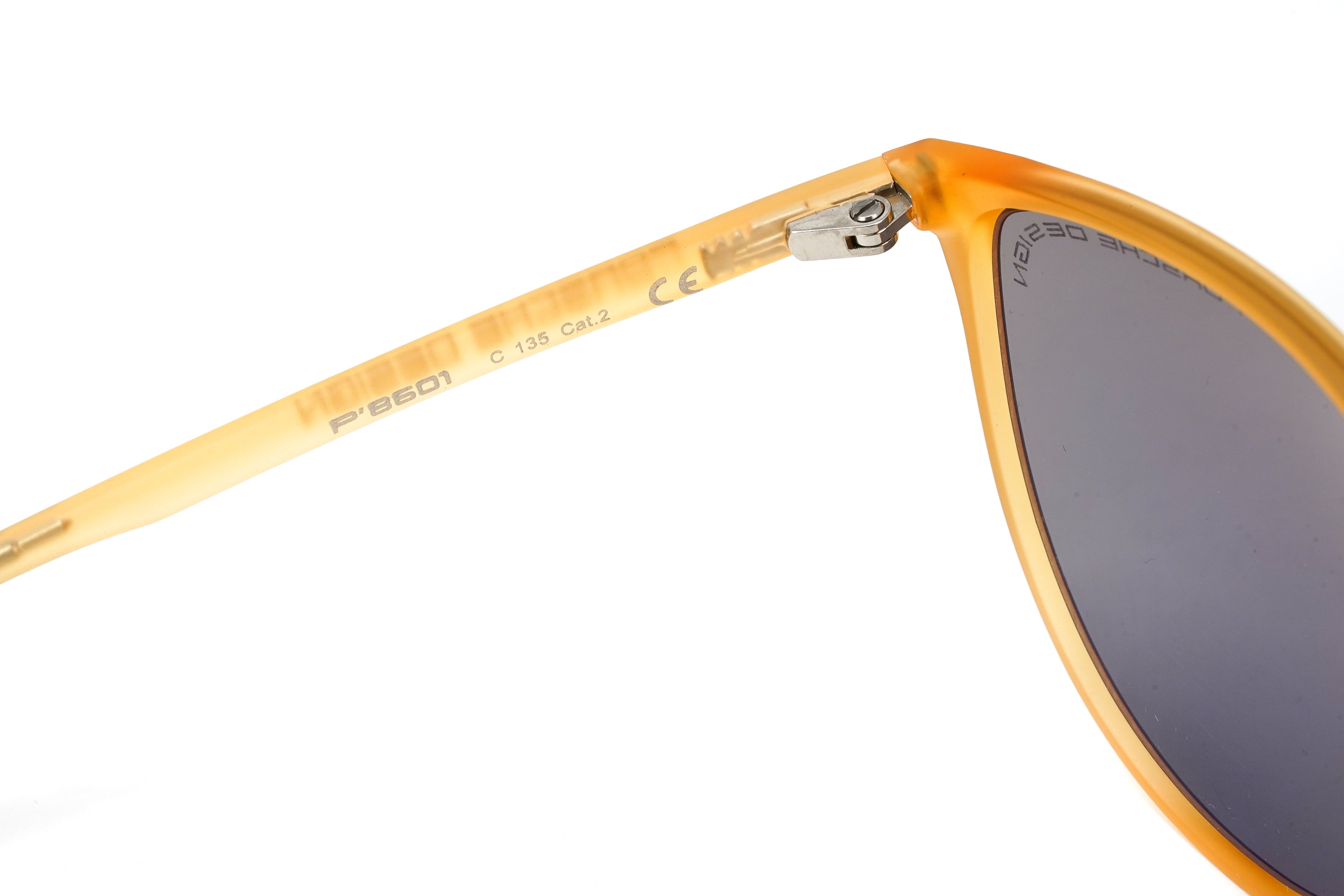 Porsche Design Unisex Sunglasses Pilot Orange P8601 C