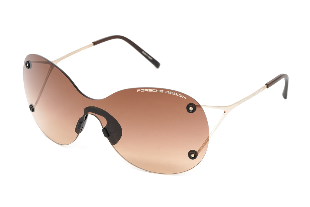 Porsche Design Ladies Butterfly Rimless Gradient Brown Titanium
