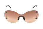 Porsche Design Ladies Butterfly Rimless Gradient Brown Titanium