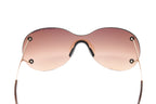 Porsche Design Ladies Butterfly Rimless Gradient Brown Titanium
