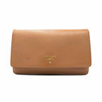 Prada 'Saffiano Vernice' Wallet On Chain