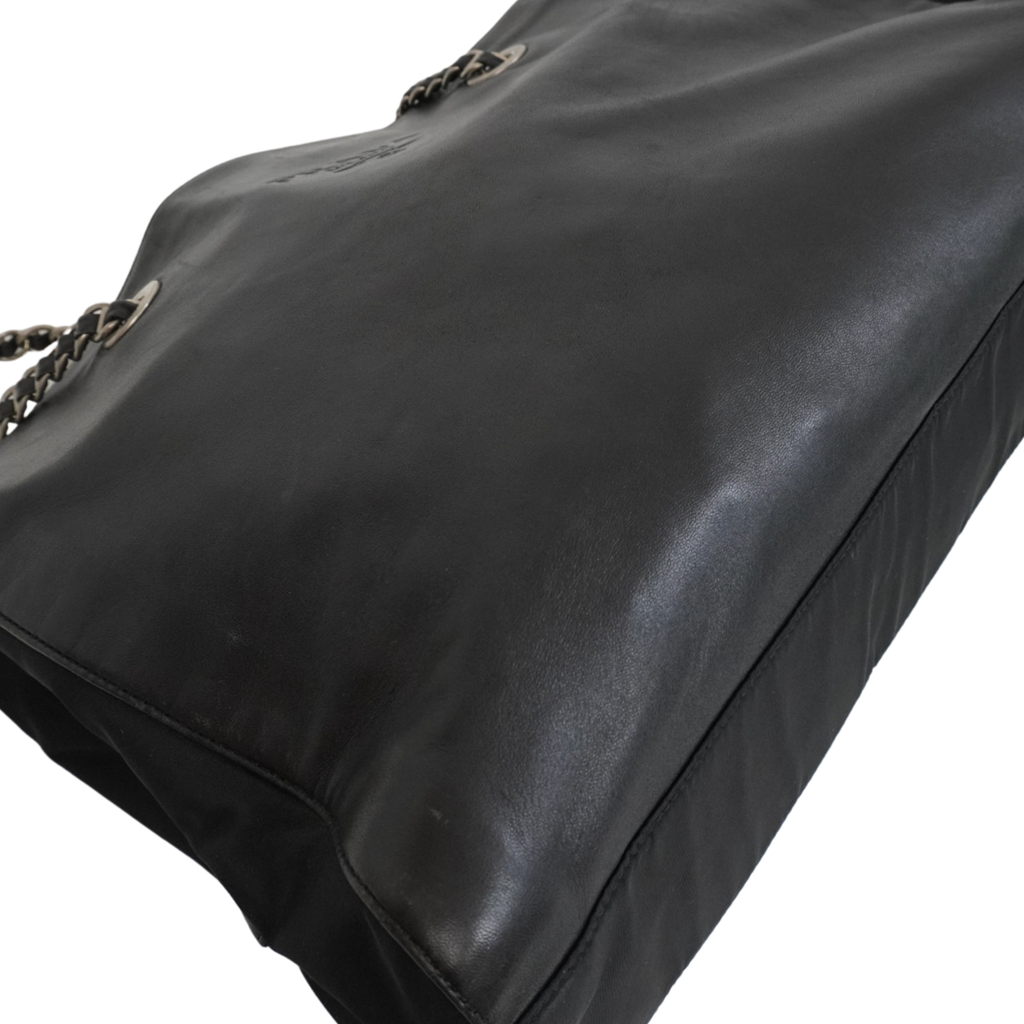 Prada Leather Shoulder Tote