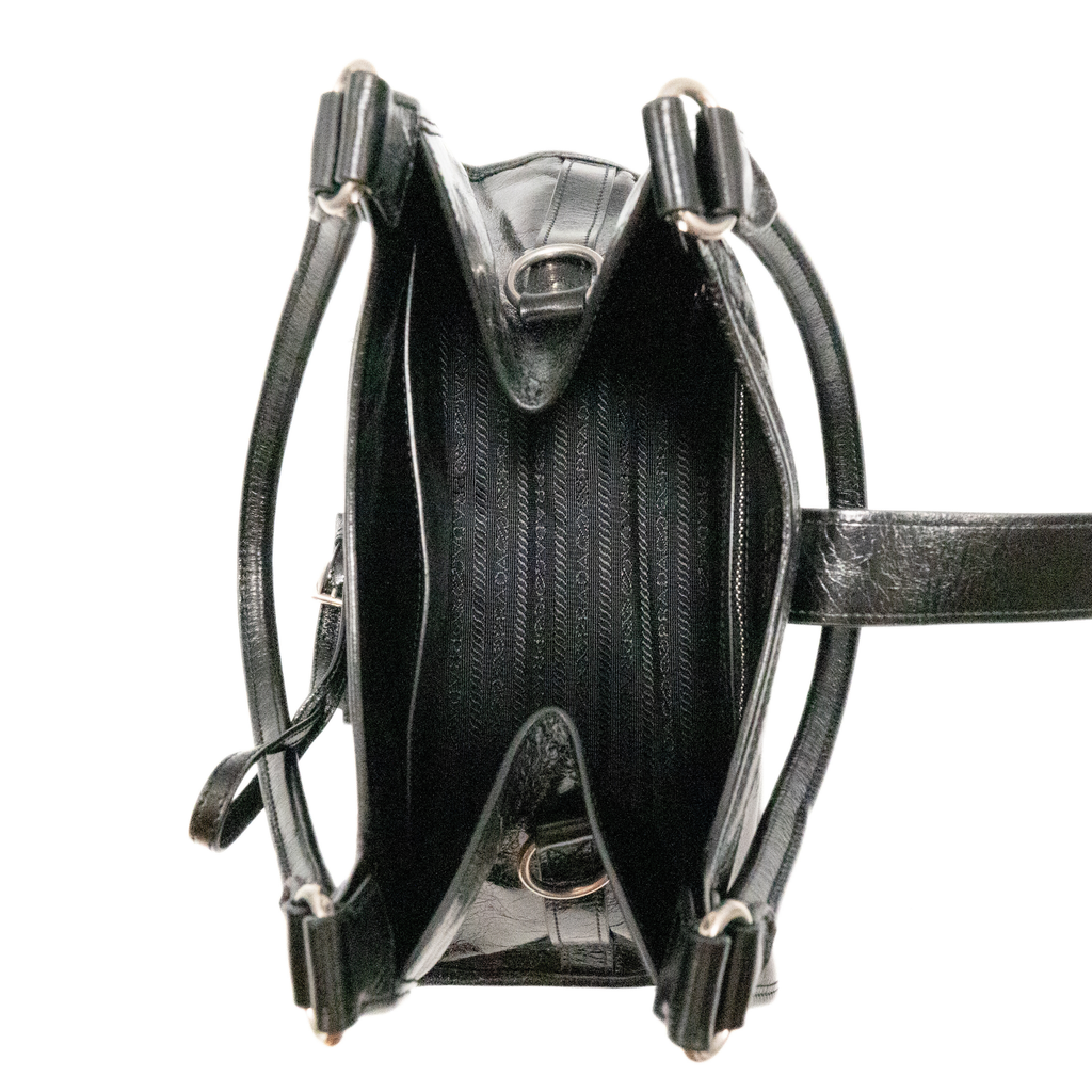 Prada 'S/S 25 Leather Tote' Shoulder Bag
